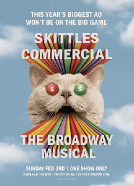 Skittles Musical Poster